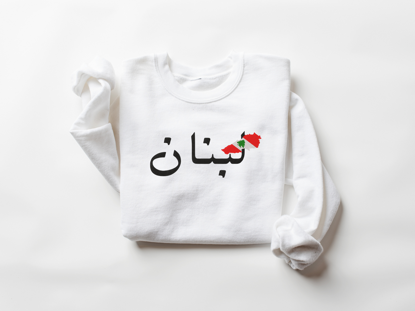 Lebanon Arabic Embroidered Sweatshirt