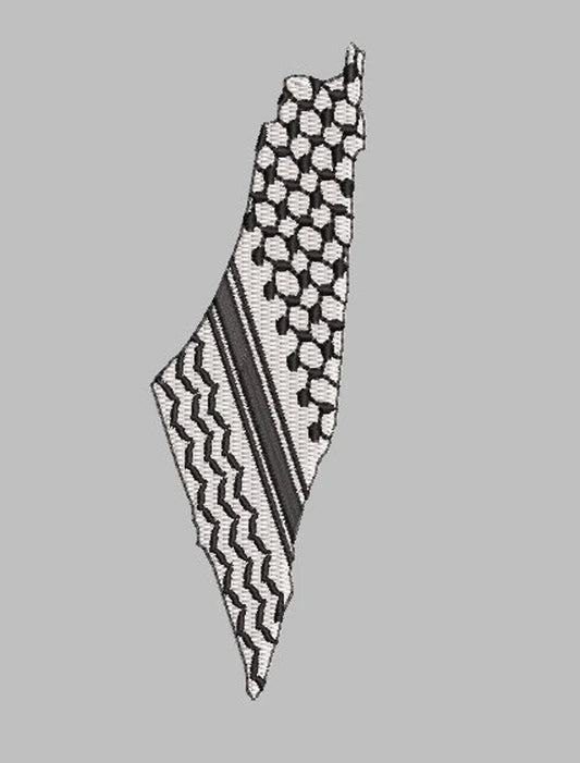 Palestine Hounds Tooth design